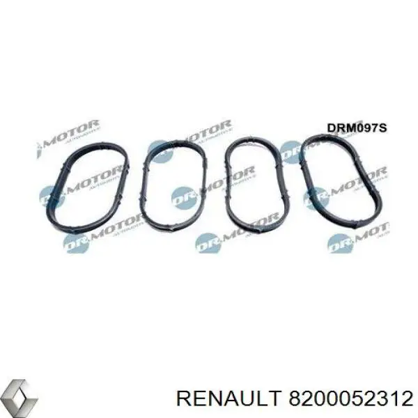 Uszczelka kolektora ssącego Renault (RVI) 8200052312 cena, od 4,71 USD