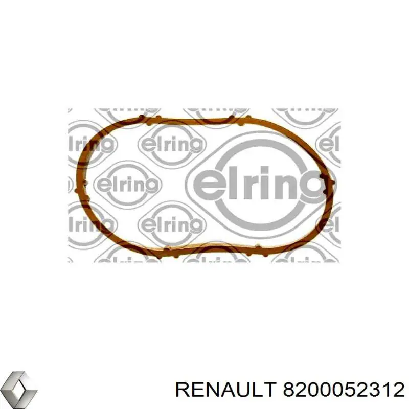 Uszczelka kolektora ssącego 8200052312 Renault (RVI)