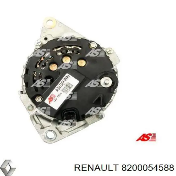 Alternator Renault (RVI) 8200054588 cena, od 82,05 USD