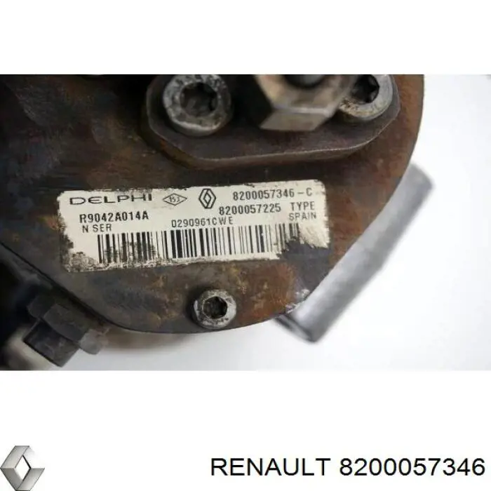 Pompa wtryskowa wysokiego ciśnienia 8200057346A Renault (RVI)