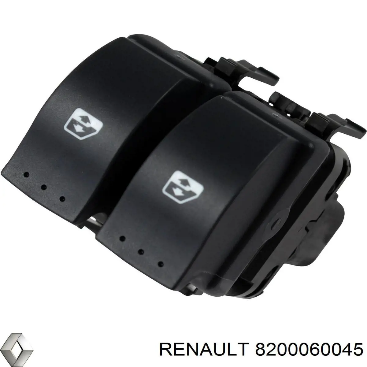 Panel przyciskowy sterowania podnośnikiem szyby przedni lewy Renault (RVI) 8200060045 cena, od 24,22 USD