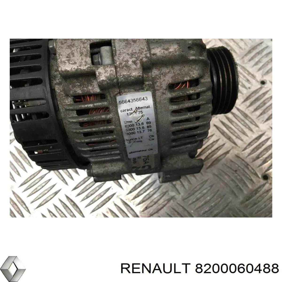 8200060488 Renault (RVI) alternator