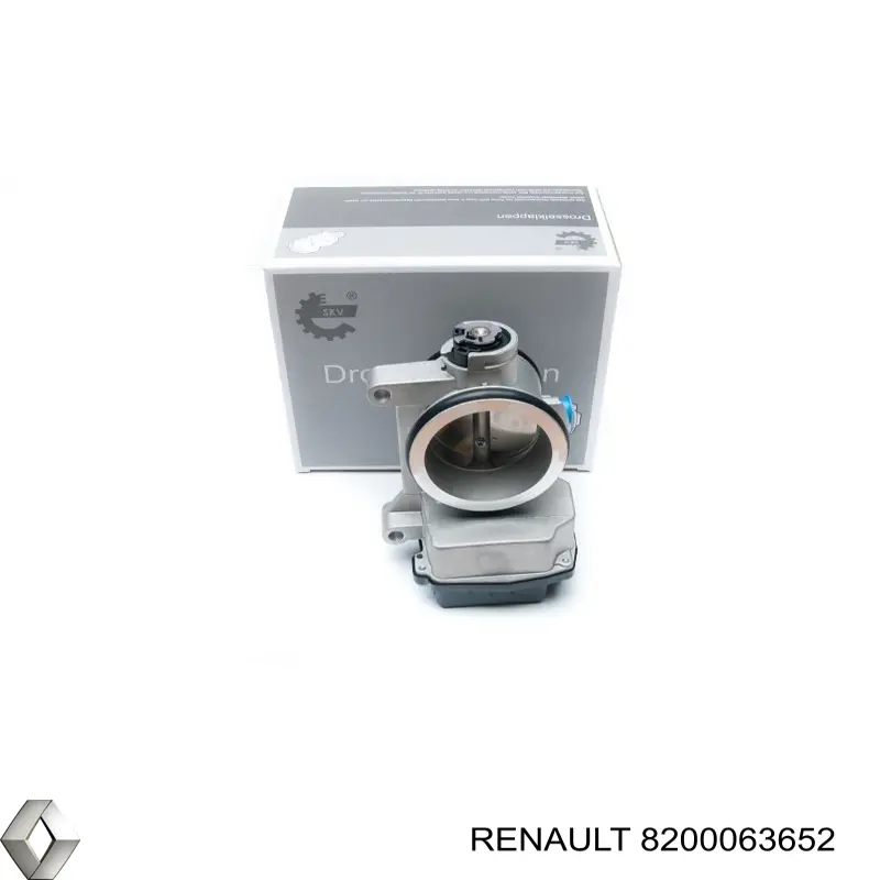 Przepustnica, komplet Renault (RVI) 8200063652 cena, od 190,52 USD