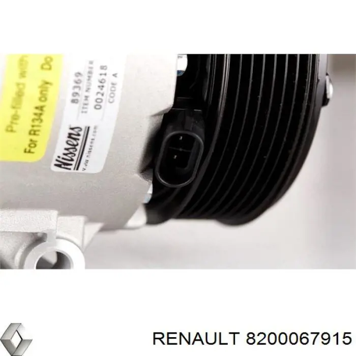 Sprężarka klimatyzacji Renault (RVI) 8200067915 cena, od 88,53 USD