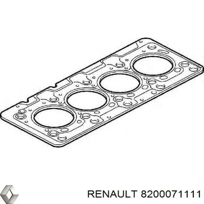 8200071111 Renault (RVI) uszczelka głowicy cylindrów