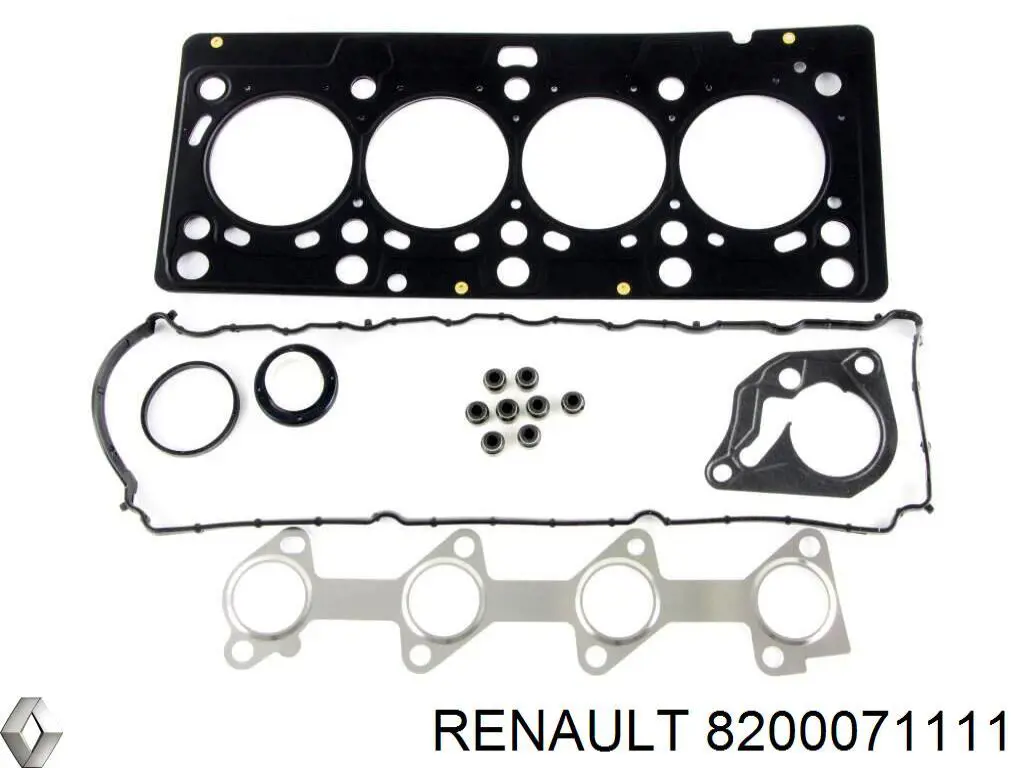 Do koszyka 8200071111 Renault (RVI) Uszczelka głowicy cylindrów