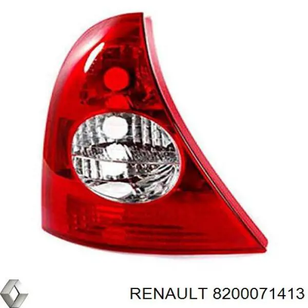 Lampa zespolona tylna lewa Renault (RVI) 8200071413 cena, od 45,73 USD