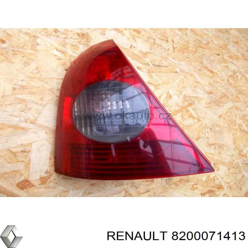 8200071413 Renault (RVI) Lampa zespolona tylna lewa