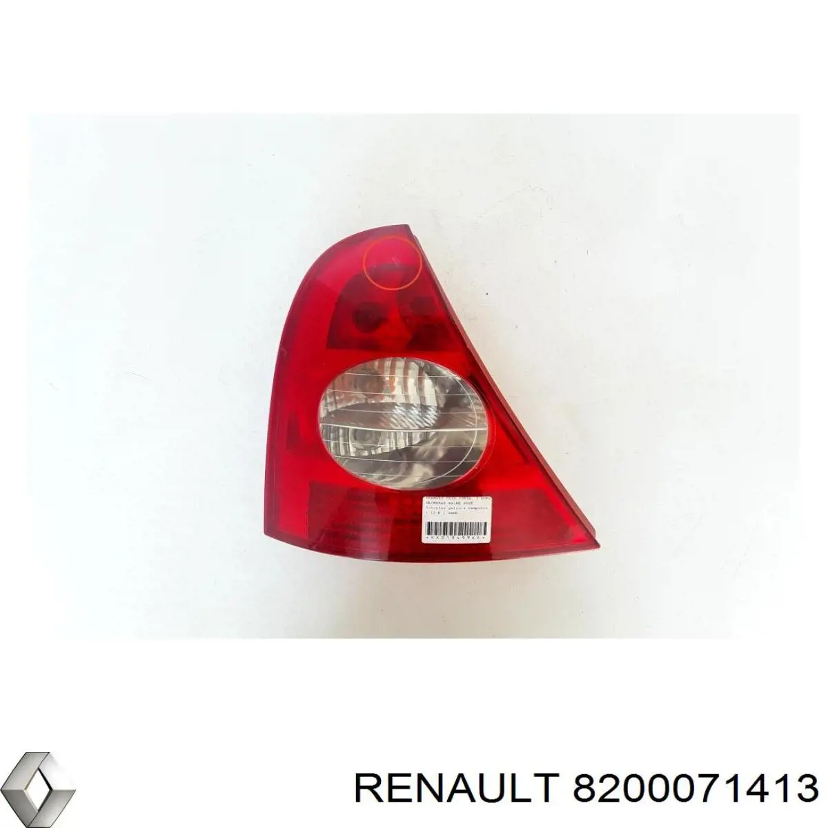 Do koszyka 8200071413 Renault (RVI) Lampa zespolona tylna lewa