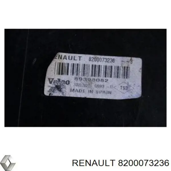 Lampa zespolona tylna lewa Renault (RVI) 8200073236 cena, od 49,37 USD