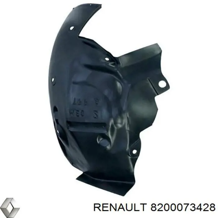 Nadkole błotnika przedniego lewe tylne Renault (RVI) 8200073428 cena, od 22,22 USD