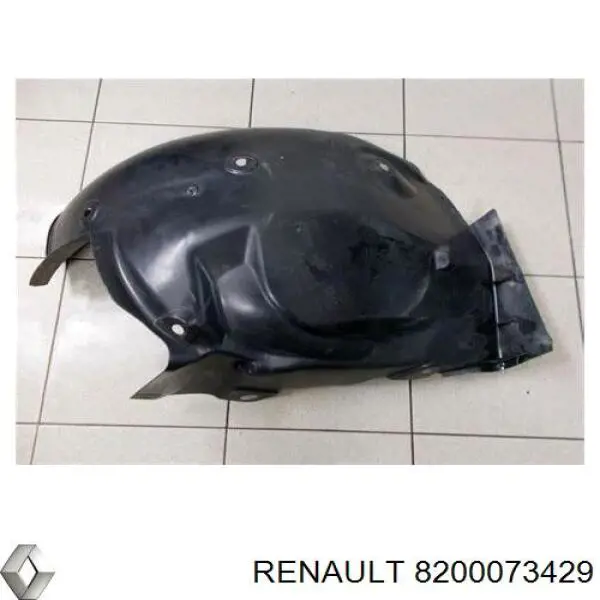 Nadkole błotnika przedniego prawe tylne Renault (RVI) 8200073429 cena, od 22,59 USD