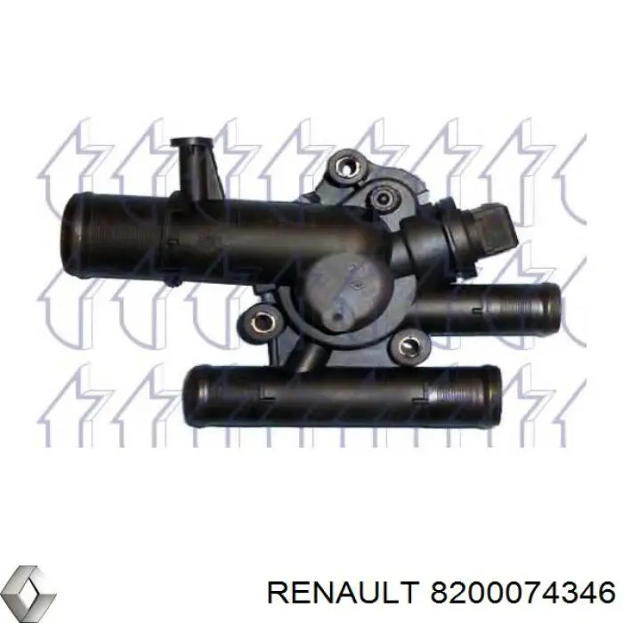 Obudowa termostatu Renault (RVI) 8200074346 cena, od 27,90 USD