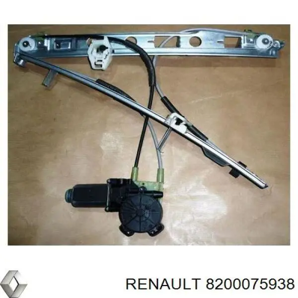 8200075938 Renault (RVI) Mechanizm podnoszenia szyby drzwi przednich prawych