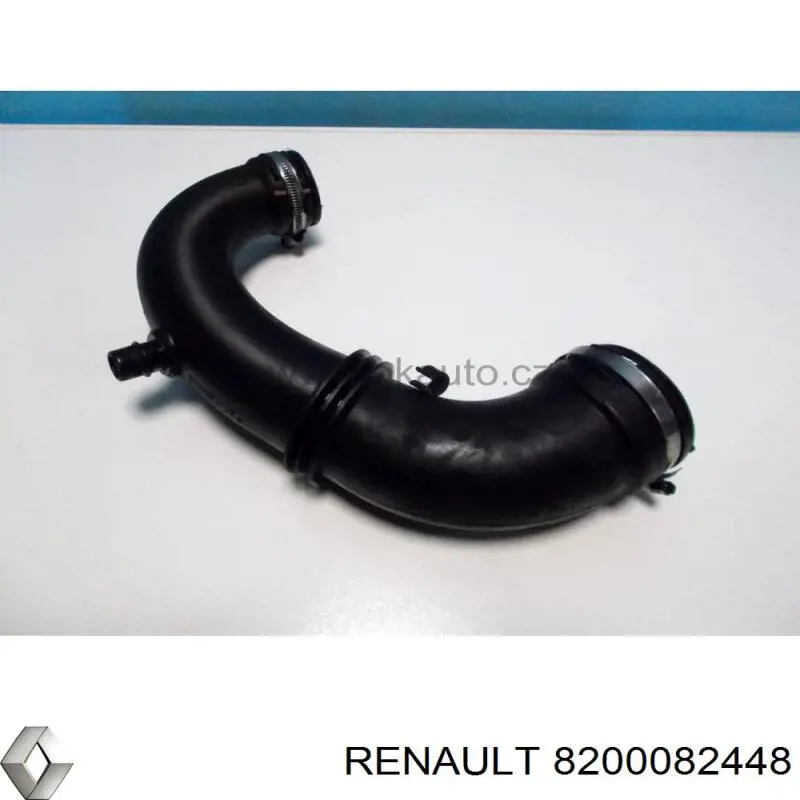 Króciec powietrza, wlot do turbiny (doładowanie) Renault (RVI) 8200082448 cena, od 51,08 USD