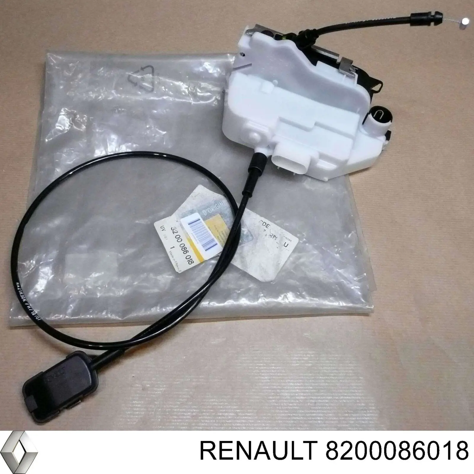 Zamek drzwi przednich prawych do Renault Megane II EM0, EM1