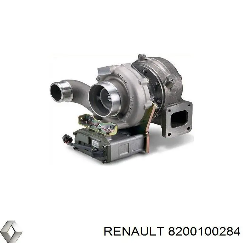 Do koszyka 8200100284 Renault (RVI) Turbina