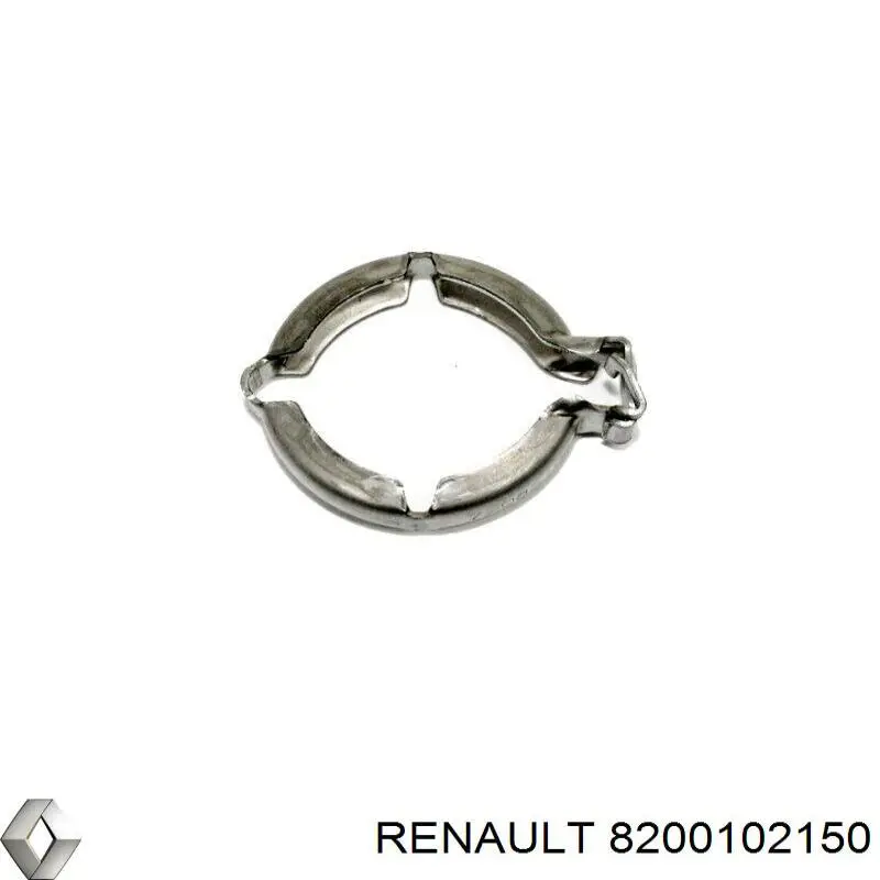 Obcior rury zaworu EGR Renault (RVI) 8200102150 cena, od 5,54 USD