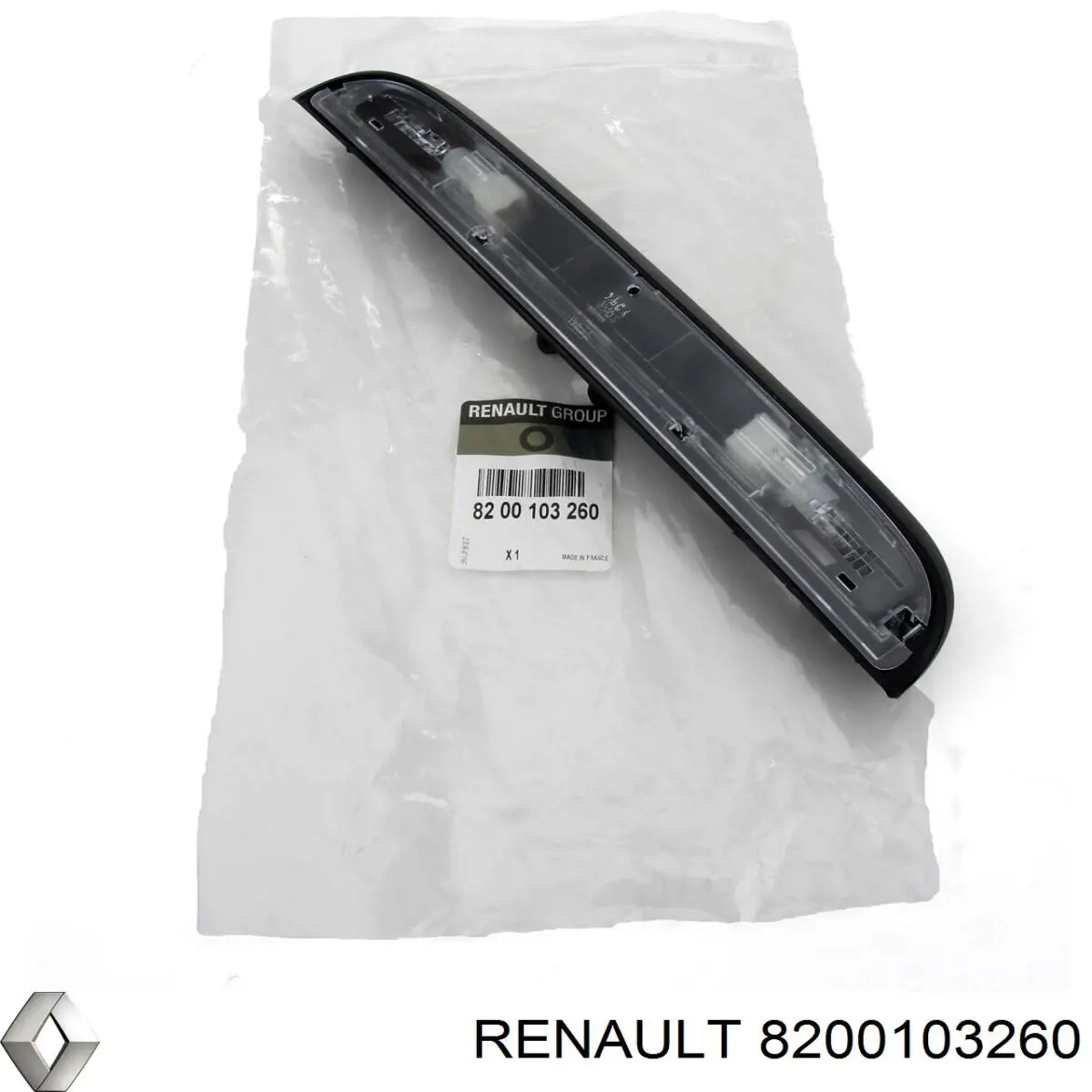 8200103260 Renault (RVI) Lampa oświetlenia tylnej tablicy rejestracyjnej