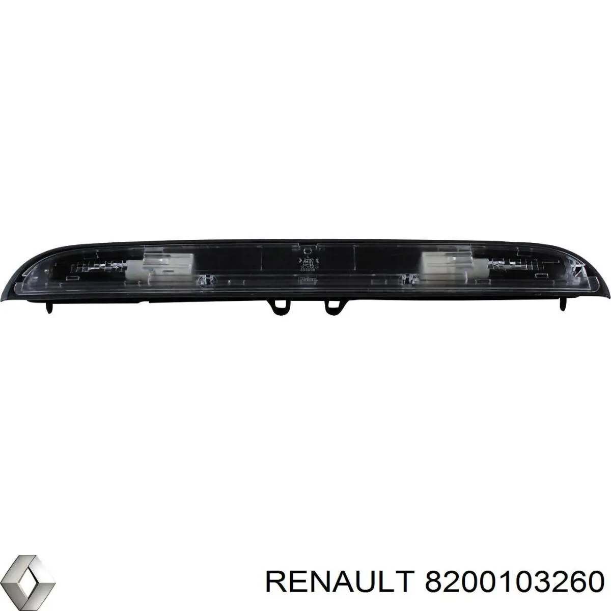 Lampa oświetlenia tylnej tablicy rejestracyjnej Renault (RVI) 8200103260 cena, od 80,68 USD