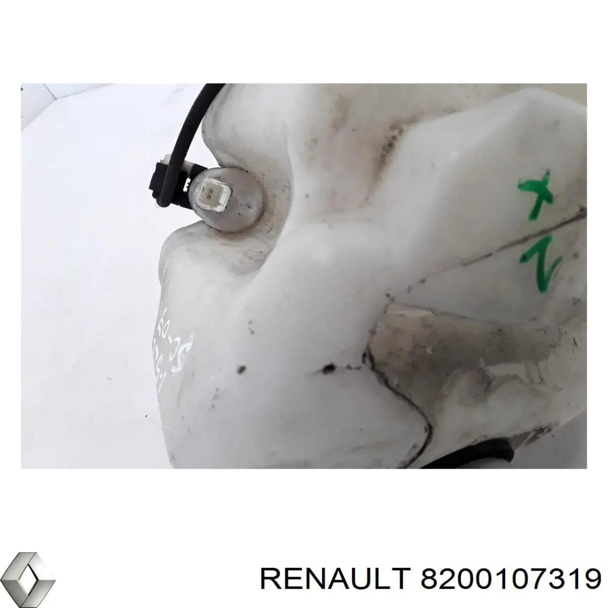 Do koszyka 8200107319 Renault (RVI) Zbiorniczek spryskiwacza szyb