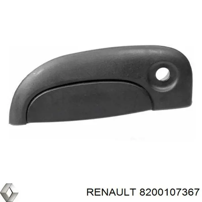 Do koszyka 8200107367 Renault (RVI) Klamka drzwi przednich zewnętrzna lewa