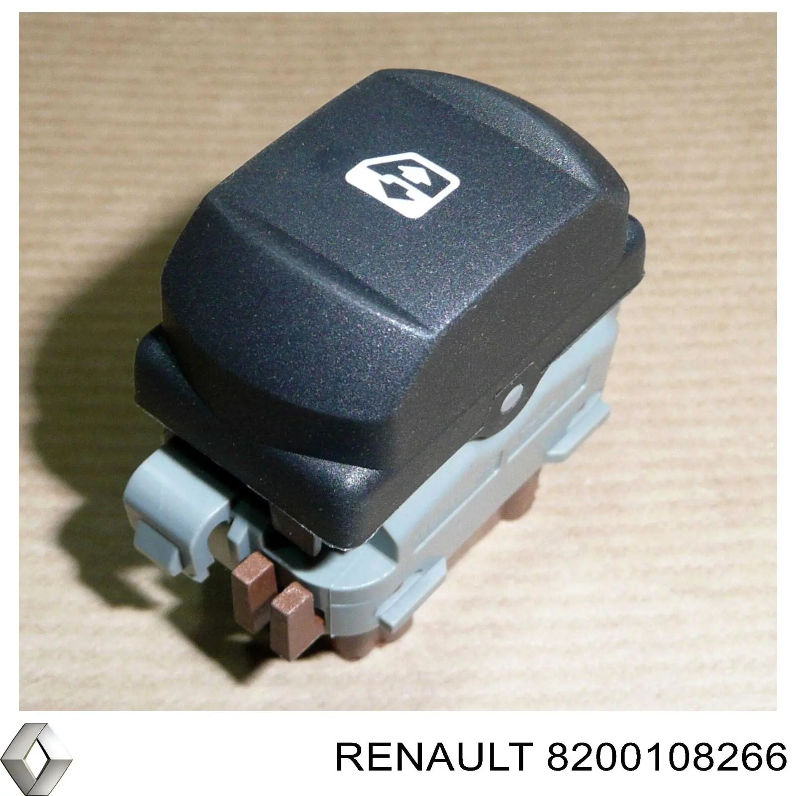 8200108266 Renault (RVI) Włącznik przyciskowy podnośnika szyby tylny