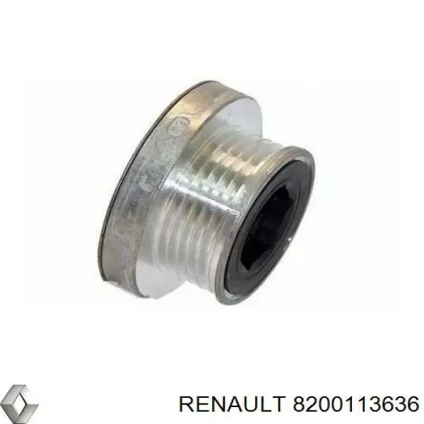 8200113636 Renault (RVI) Koło pasowe alternatora