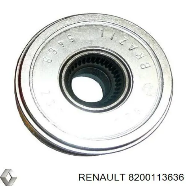 Koło pasowe alternatora Renault (RVI) 8200113636 cena, od 38,21 USD