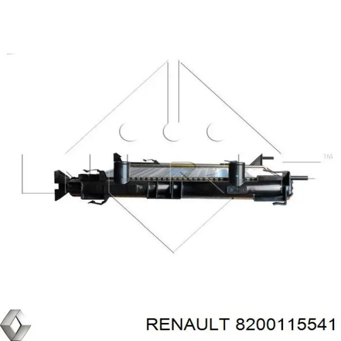 Chłodnica silnika Renault (RVI) 8200115541 cena, od 79,25 USD