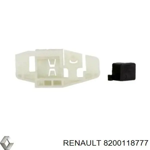 Do koszyka 8200118777 Renault (RVI) Mechanizm podnoszenia szyby drzwi przednich lewych