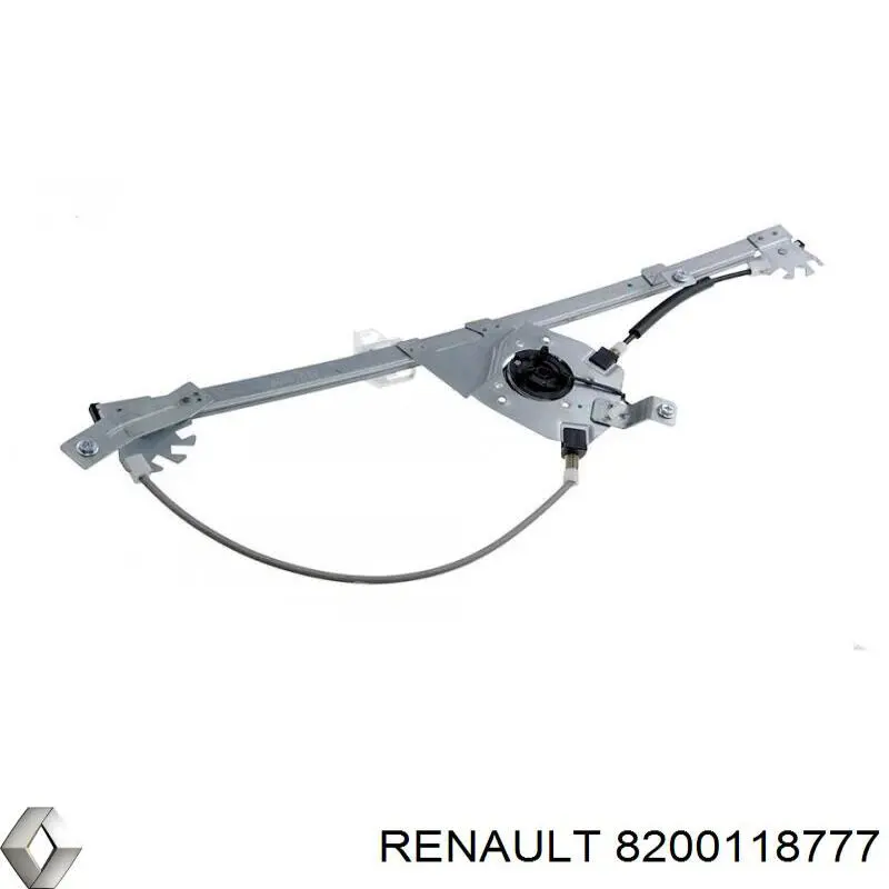 Mechanizm podnoszenia szyby drzwi przednich lewych Renault (RVI) 8200118777 cena, od 61,29 USD