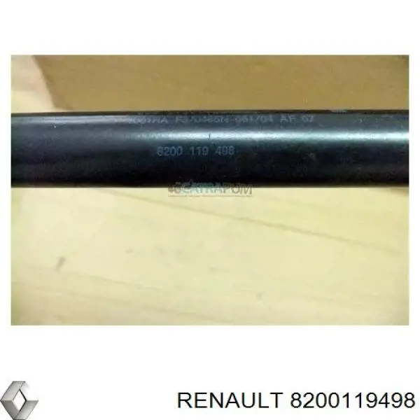 Do koszyka 8200119498 Renault (RVI) Amortyzator klapy bagażnika (3/5 drzwi-tylnych)