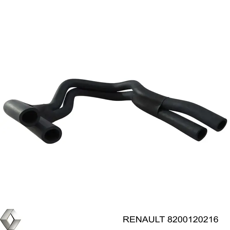 Do koszyka 8200120216 Renault (RVI) Przewód (króciec) układu chłodzenia