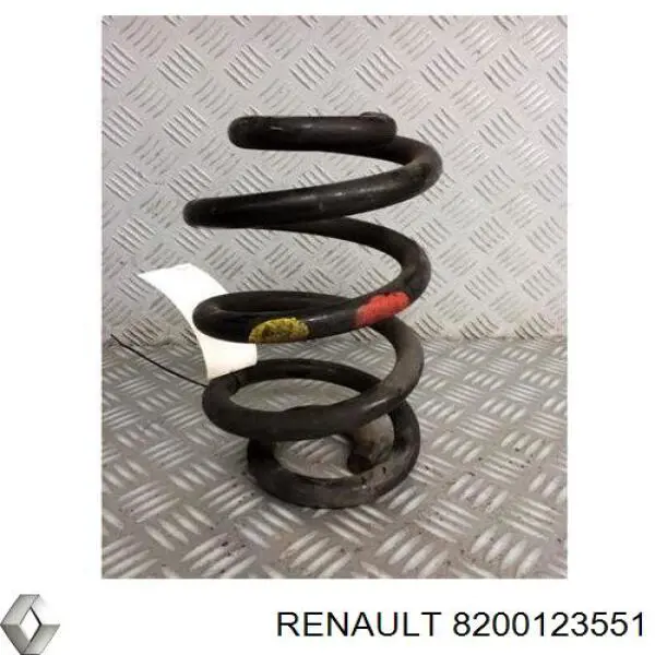 Sprężyna przednia Renault (RVI) 8200123551 cena, od 49,99 USD