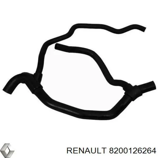 8200126264 Renault (RVI) Przewód (króciec) chłodnicy dolny
