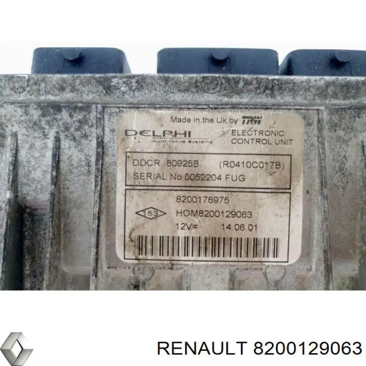 Do koszyka Sterownik silnika Renault Clio III GRANDTOUR KR01