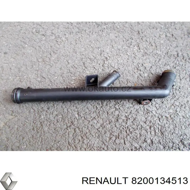Przewód (króciec) układu chłodzenia 8200134513 Renault (RVI)