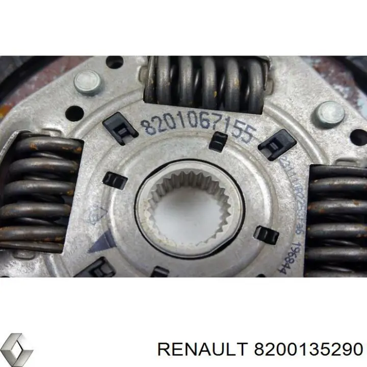 Do koszyka 8200344044 Renault (RVI) Tarcza sprzęgła