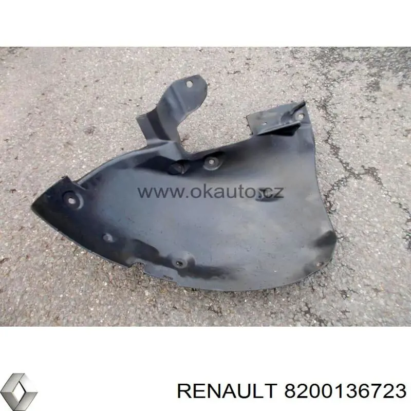 8200136723 Renault (RVI) Nadkole błotnika przedniego lewe przednie