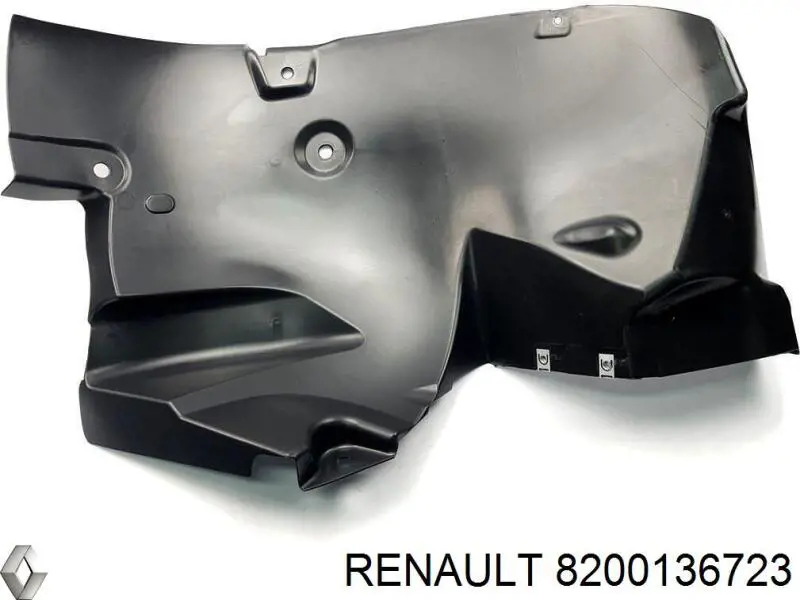 Do koszyka 8200136723 Renault (RVI) Nadkole błotnika przedniego lewe przednie
