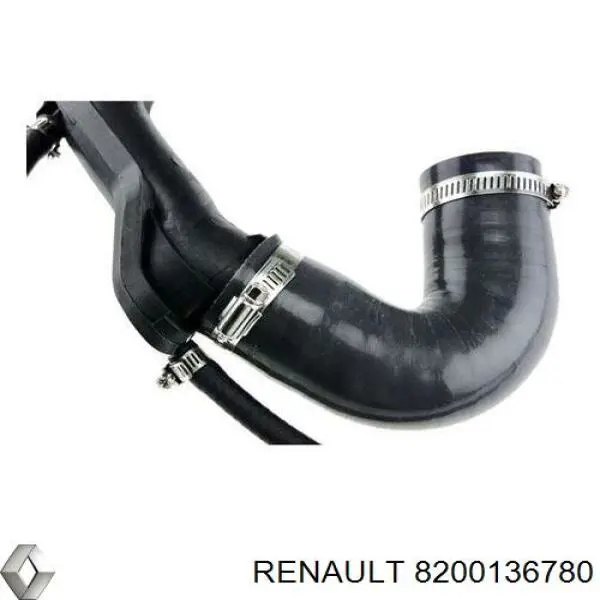 Króciec powietrza, wylot z turbiny (doładowanie) Renault (RVI) 8200136780 cena, od 48,21 USD
