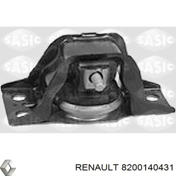 Do koszyka 8200140431 Renault (RVI) Poduszka (podpora) silnika prawa