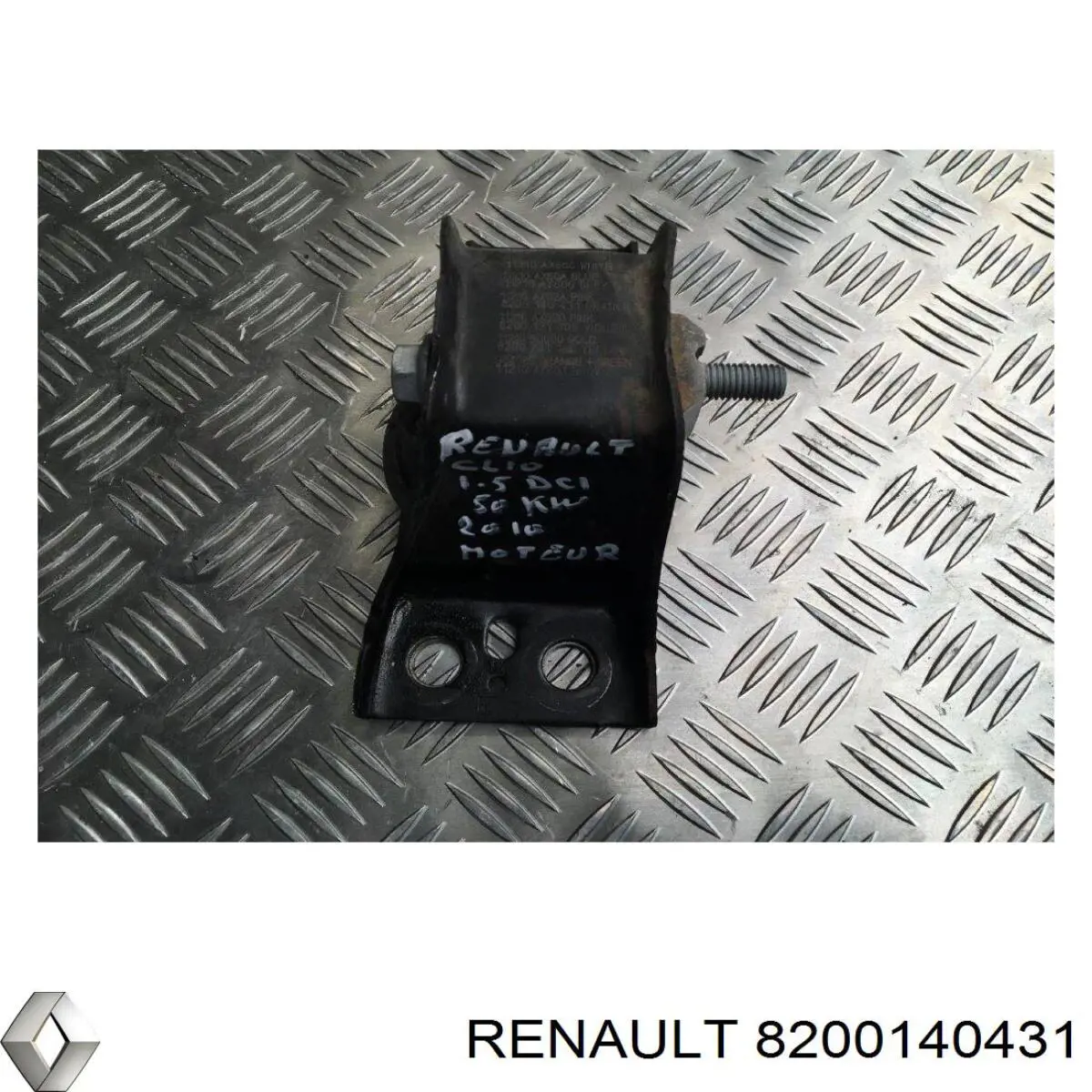 Poduszka (podpora) silnika prawa 8200140431 Renault (RVI)