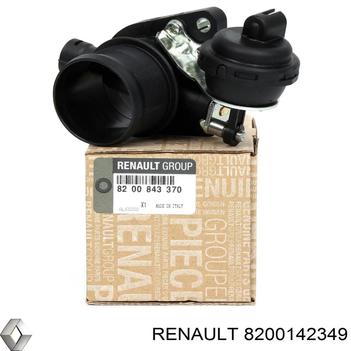 Przewód (króciec) intercoolera Renault (RVI) 8200142349 cena, od 50,57 USD