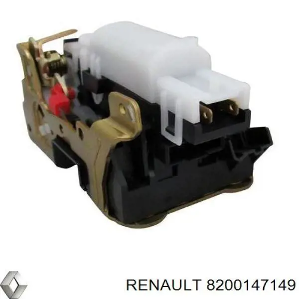 Zamek drzwi przednich lewych Renault (RVI) 8200147149 cena, od 34,25 USD