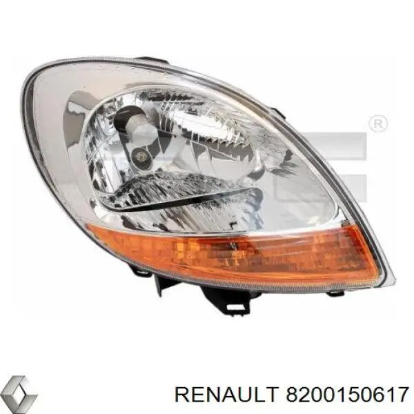 8200150617 Renault (RVI) Reflektor prawy