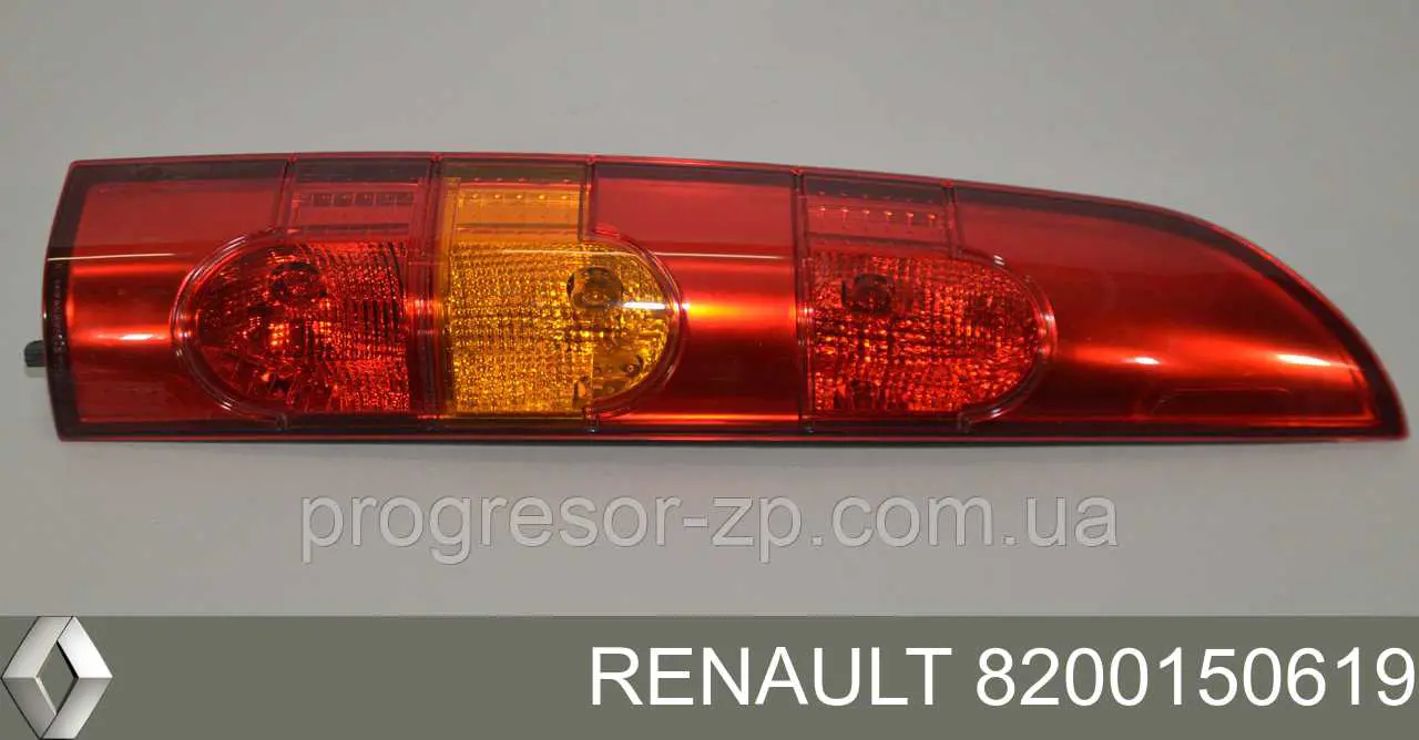 Lampa zespolona tylna lewa Renault (RVI) 8200150619 cena, od 64,53 USD