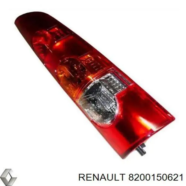 Lampa zespolona tylna prawa Renault (RVI) 8200150621 cena, od 65,74 USD