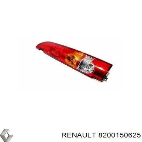 Lampa zespolona tylna prawa Renault (RVI) 8200150625 cena, od 58,15 USD